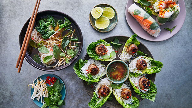 Vietnamese Street Food Class at The Jamie Oliver Cookery School for One