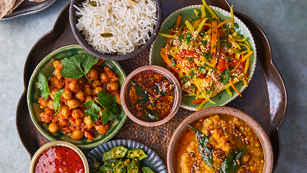 North Indian Thali Class at The Jamie Oliver Cookery School for Two