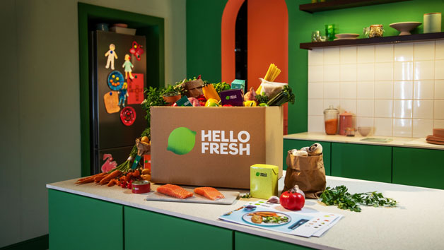 HelloFresh One Week Meal Kit with Four Meals for Two People