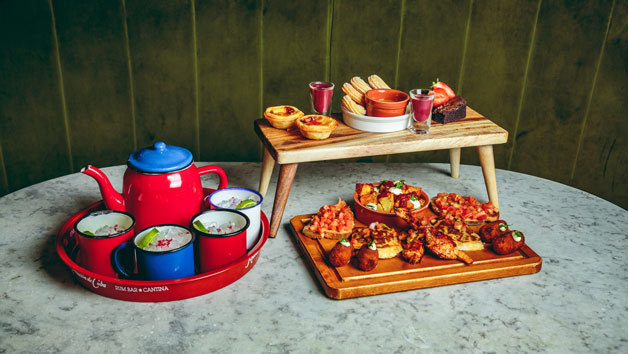 Afternoon Tea for Two with a Sharing Cocktail Teapot at Revolución de Cuba