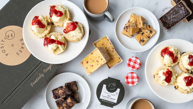 Exclusive Vegan Afternoon Tea Delivery with Positive Bakes for Two