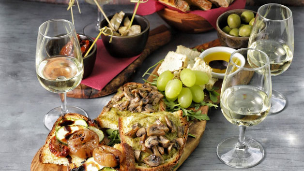 Italian Vegan Food and Wine Pairings - 'I Quattro Vini' for Two at Veeno