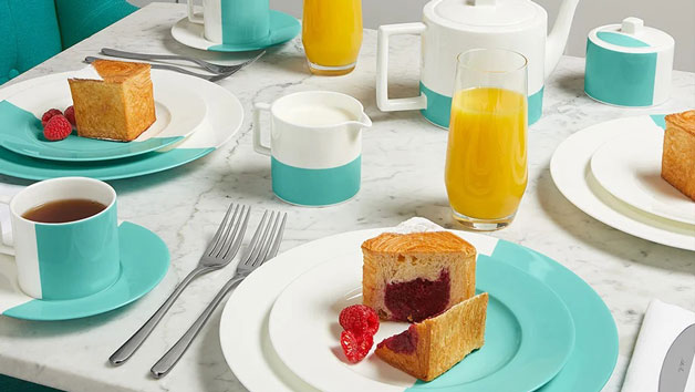 Breakfast for Two at The Tiffany Blue Box Cafe at Harrods