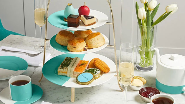 Afternoon Tea at The Tiffany Blue Box Cafe at Harrods for Two