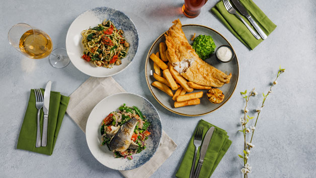 Three Course Meal at a British Pub or Bar for Two picture