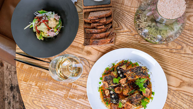 Sky High Three Course Meal with Fizz for Two at Bokan picture