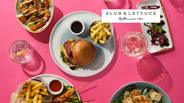 Two Course Meal at Slug & Lettuce for Two picture