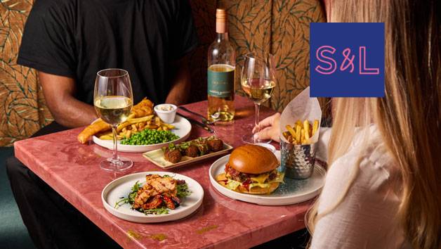 Three Course Meal for Two at Slug & Lettuce - Special Offer picture