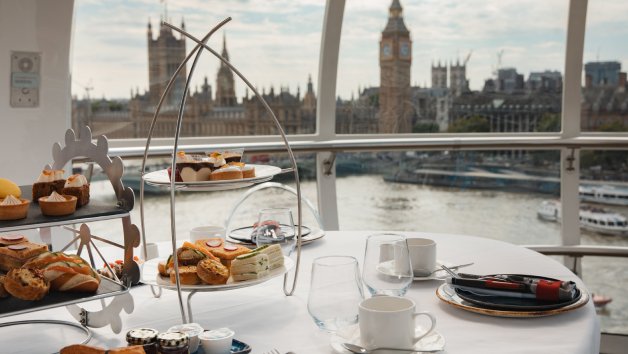 Vegan Afternoon Tea Onboard The Lastminute.com London Eye for Two picture