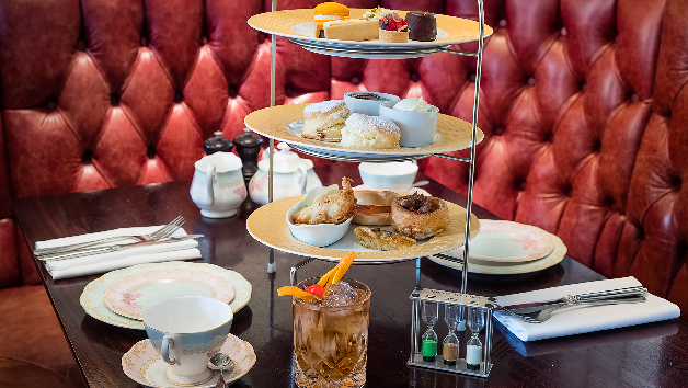 Gentleman's Champagne Afternoon Tea at Reform Social & Grill for Two