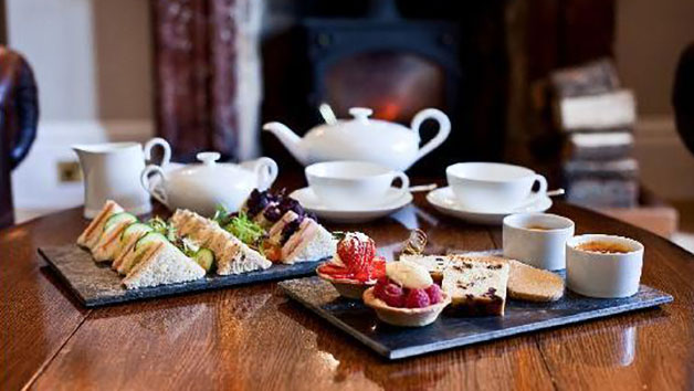Afternoon Tea for Two with a Glass of Champagne at Northcote Manor Country House