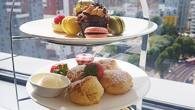 Afternoon Tea with Bottomless Fizz at Hilton Canary Wharf Hotel Afternoon Tea with Bottomless Fizz at Hilton Canary Wharf Hotel