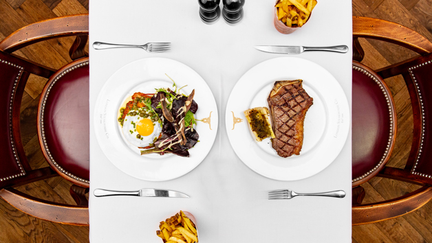 Three Courses with Sides and Cocktails at Marco Pierre White London Steakhouse for Two Special Offer