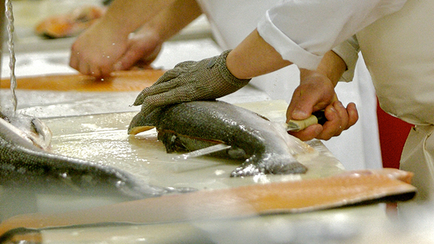 Salmon Carving Masterclass for Two with H. Forman & Son