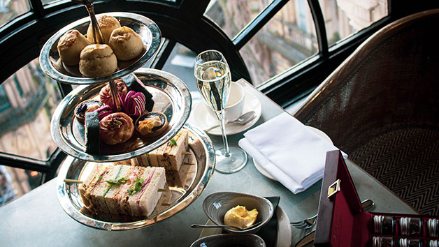 Champagne Afternoon Tea for Two at 5 Star Hotel Gotham Manchester