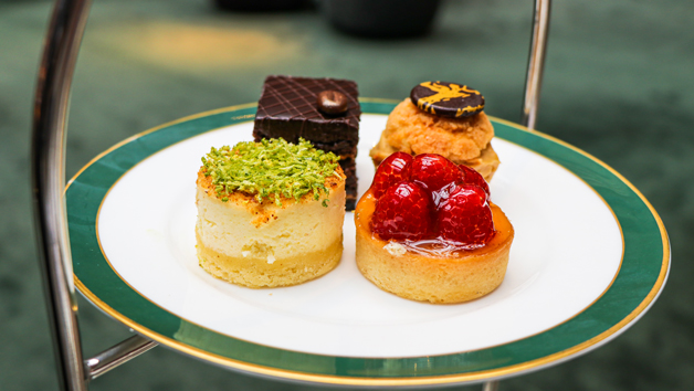 Afternoon Tea with a Bottle of Champagne at The Hansom in 5* St. Pancras Renaissance Hotel for Two