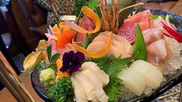 21 Course Sushi Experience and Bubbles with Chef Suren at The Rubens at the Palace for Two