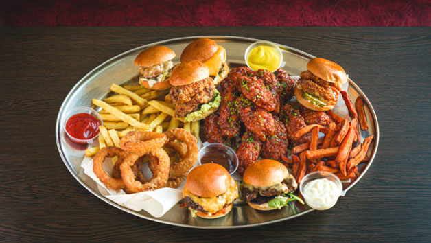 Burger Bites Bottomless Platter for Two