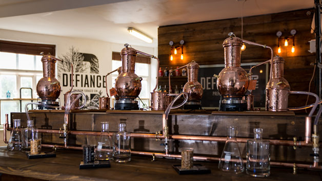 Defiance Gin Academy Gin Making Experience with Drinks and a Snack Platter for One Person