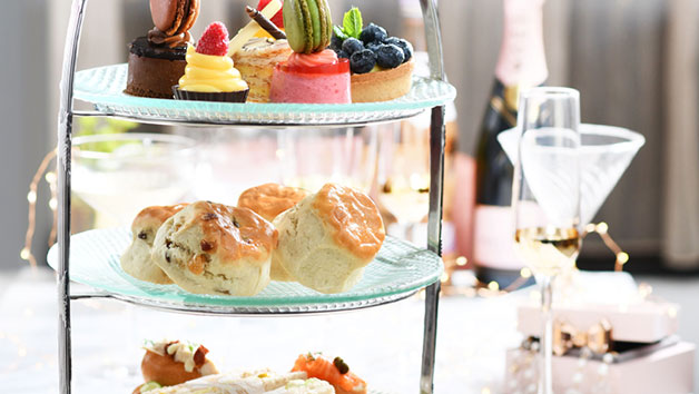 Afternoon Tea with a Glass of Prosecco at Caffe Concerto for Two