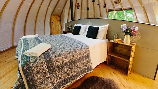 Two Night Glamping Experience at Penhein Glamping for Two