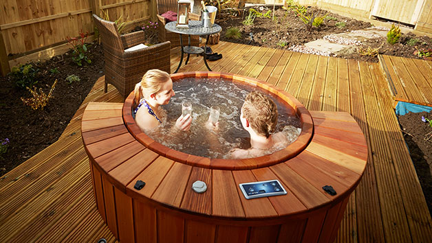 Sparkling Hot Tub Spa Break with Dinner at Three Horseshoes Country Hotel & Spa for Two (Midweek)