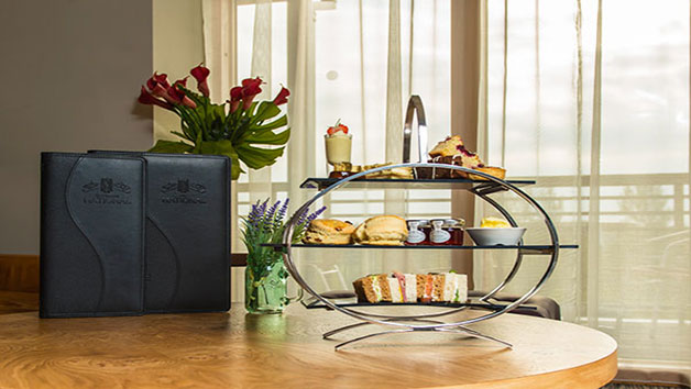 Afternoon Tea with Bubbles at East Sussex National Hotel for Two