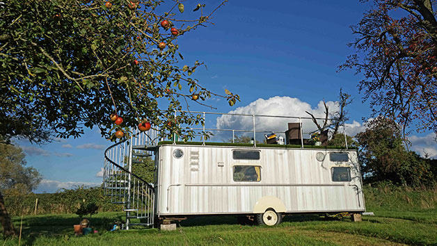 Two Night Glamping Break in The Warwick Knight Caravan, Gloucestershire