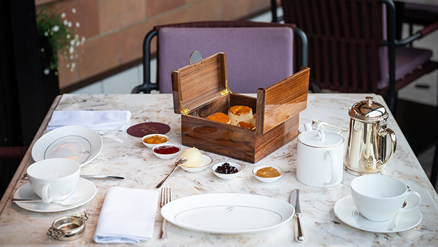 Cream Tea for Two at The Georgian, Harrods picture