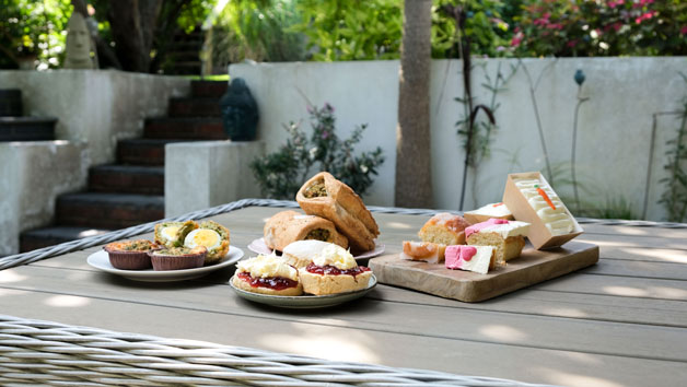 Vegetarian Afternoon Tea for Two at Home with Piglet's Pantry picture