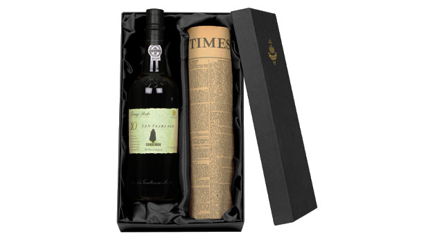 10 Year Old Tawny Port With Newspaper in a Luxury Gift Box 10 Year Old Tawny Port With Newspaper in a Luxury Gift Box