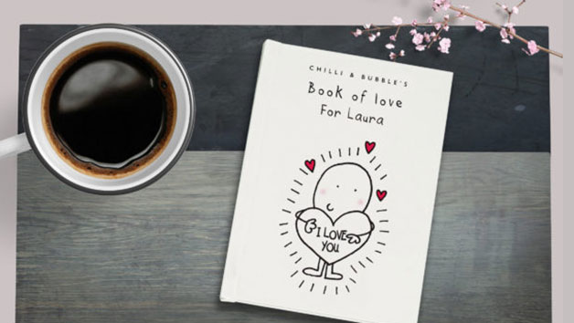 Chilli and Bubble's Book of Love for Her with Personalisation Chilli and Bubble's Book of Love for Her with Personalisation