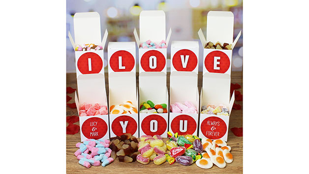 I Love You Personalised Sweet Boxes I Love You Personalised Sweet Boxes