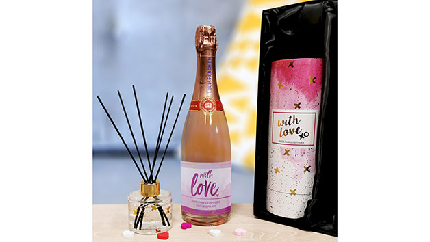 Personalised with Love Sparkling Rosé and Reed Diffuser Gift Set Personalised with Love Sparkling Rosé and Reed Diffuser Gift Set