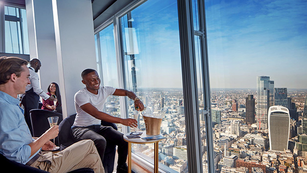 The View from The Shard for Two with Champagne - Special Offer