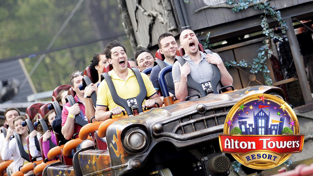 Alton Towers Resort Entry Tickets for Two