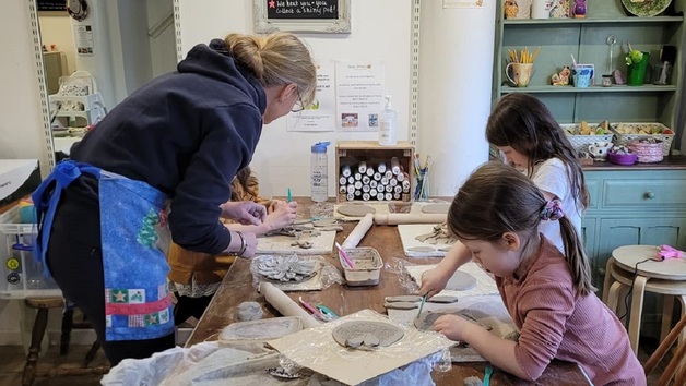 Craft Workshop for Two at Honey Pottery