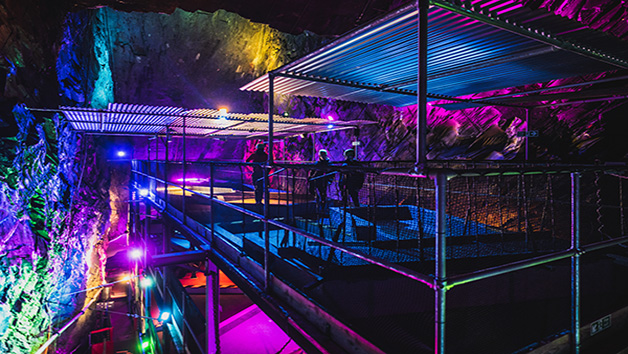 Underground Golf for Two at Zipworld picture