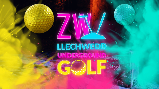 Underground Golf for Two at Zipworld