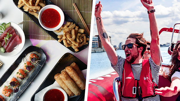 Unlimited Asian Tapas for Two at Inamo with Thames Rockets High Speed Boat Ride