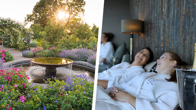 Visit to RHS Garden Wisley and Sunset Spa Treat with Dinner for Two at Brooklands Hotel