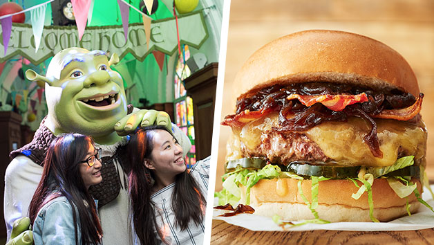 DreamWorks Tours: Shrek’s Adventure! London Entry with Dining for Two at Honest Burgers