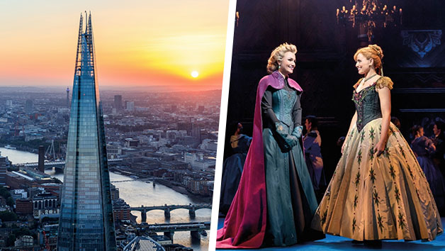 The View from The Shard for Two with Theatre Tickets to a West End Show