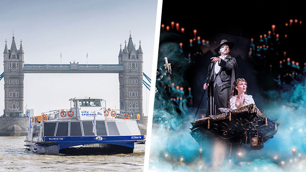 Theatre Tickets to a West End Show for Two with River Thames Sightseeing Cruise