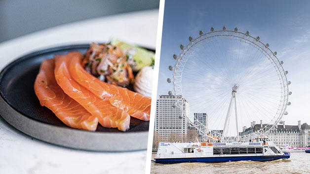 Three Course Lunch at Gordon Ramsay's River Restaurant at The Savoy for Two and Thames River Cruise