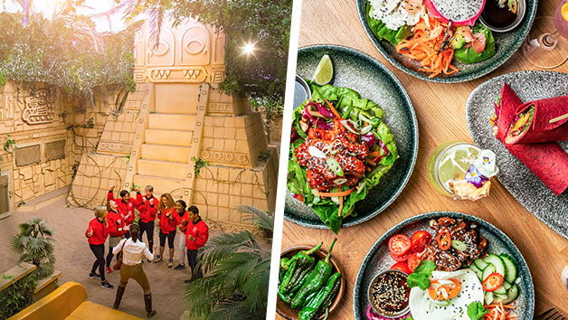 The Crystal Maze LIVE Experience in Manchester for Two with One Course Meal with Prosecco at Banyan