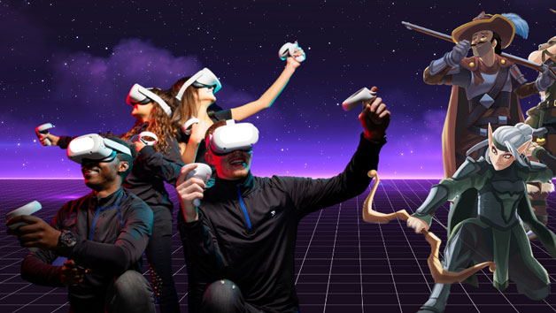 Family Entry to VR Quest Arena with Meetspace VR picture