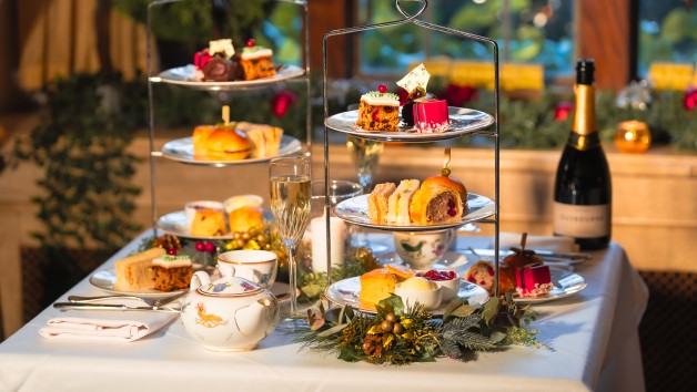 Afternoon Tea for Two Adults and Two Children at Porte Lympne Illuminations picture