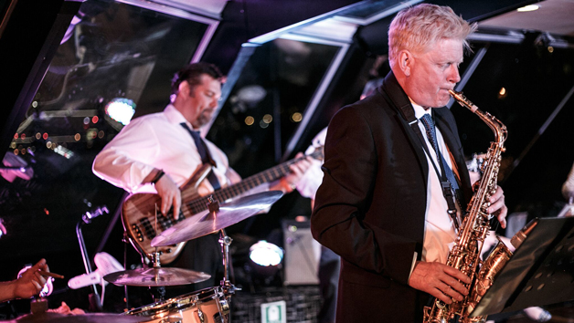 London Thames Jazz Cruise with a Three Course Dinner and Fizz for Two