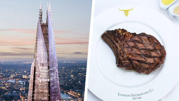 The View from The Shard and Three-Course Meal at Marco Pierre White London Steakhouse